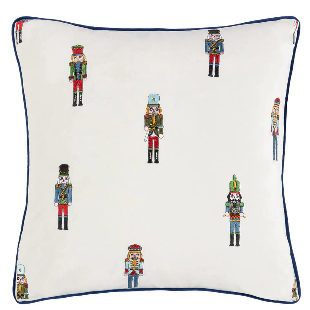 Furn. Nutcracker Christmas Cushion